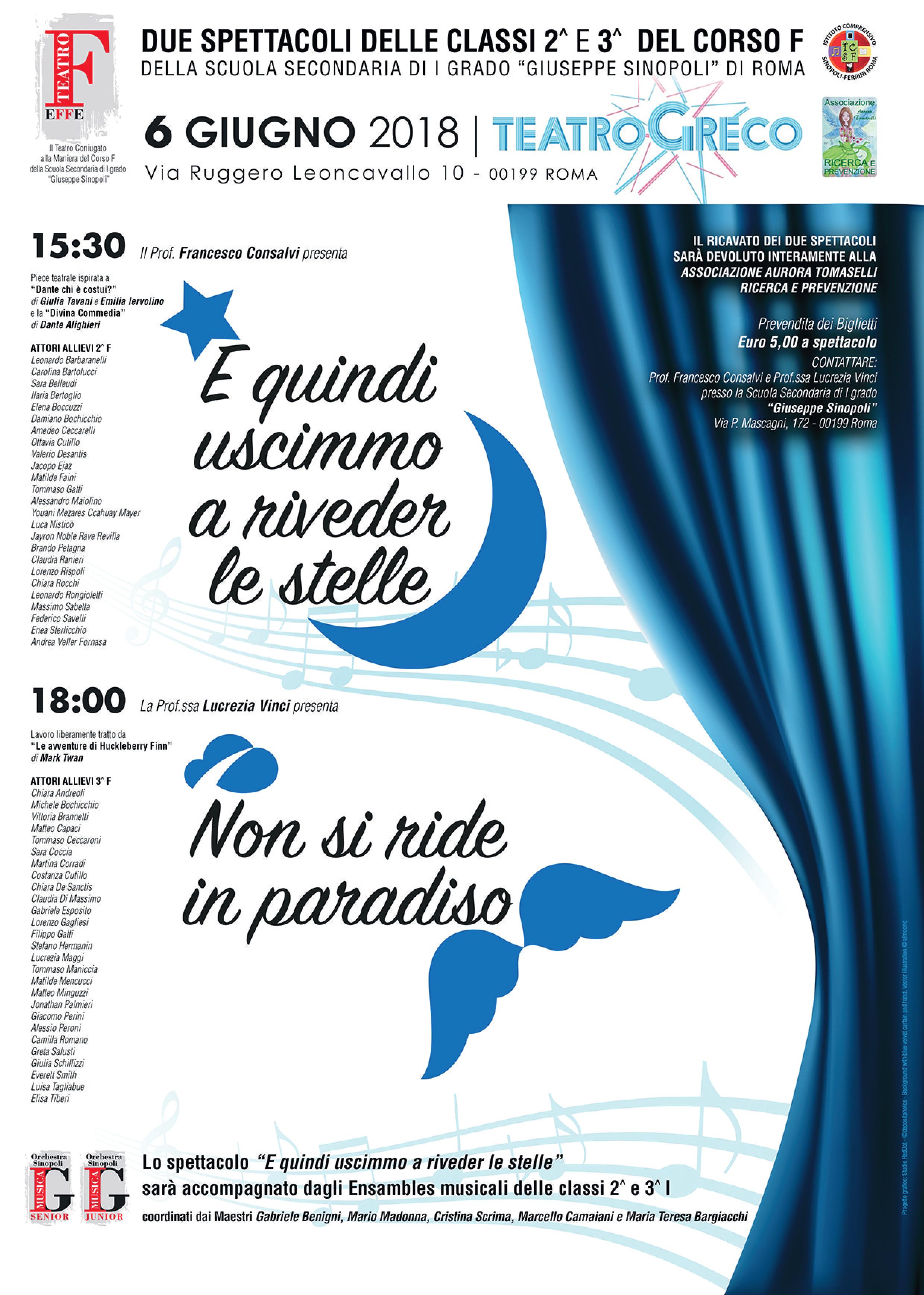 locandina spettacoli corso F